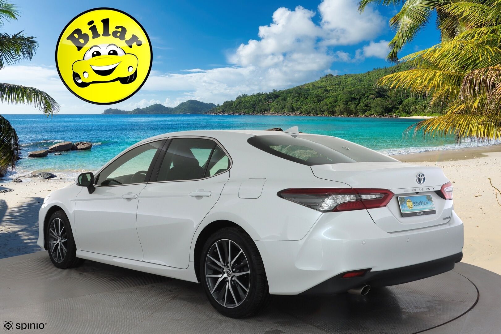 TOYOTA CAMRY 2023 2,5 Hybrid Premium - | ACC | LED | P.Kamera | Nahkaverhoilu | Sähköpenkit | Katveavustin | Navi | Kaistavahti | Keyless | Apple&Android | Ratinlämmitys | Merkkihuollot | 