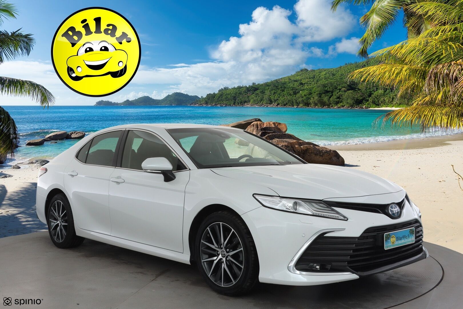 TOYOTA CAMRY 2023 2,5 Hybrid Premium - | ACC | LED | P.Kamera | Nahkaverhoilu | Sähköpenkit | Katveavustin | Navi | Kaistavahti | Keyless | Apple&Android | Ratinlämmitys | Merkkihuollot | 