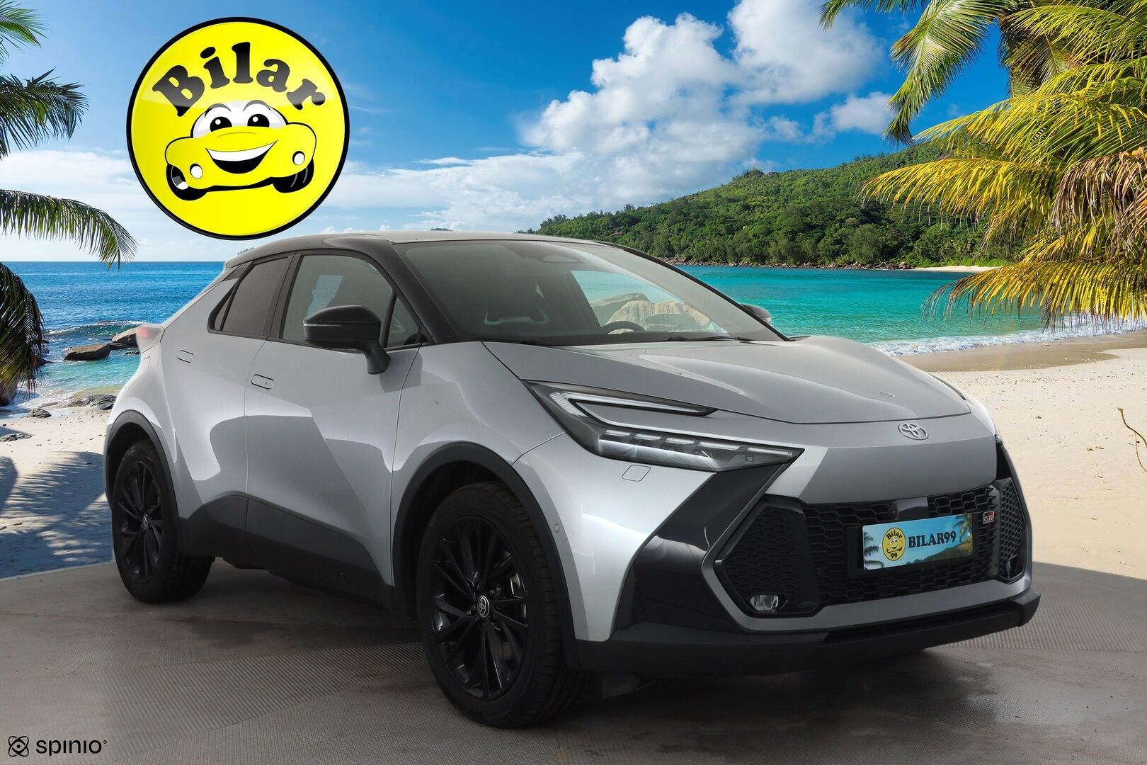 TOYOTA C-HR 2024 2,0 Plug-in Hybrid GR SPORT - | ACC | JBL | HUD | 360 | Sähköpenkki |c LED | Navi | Katveavustin | Digimittaristo | Nahka-Alcantara | Kaistavahti | Keyless | 2x Latauskaapelit | Kahdet renkaat | Merkkihuollettu |