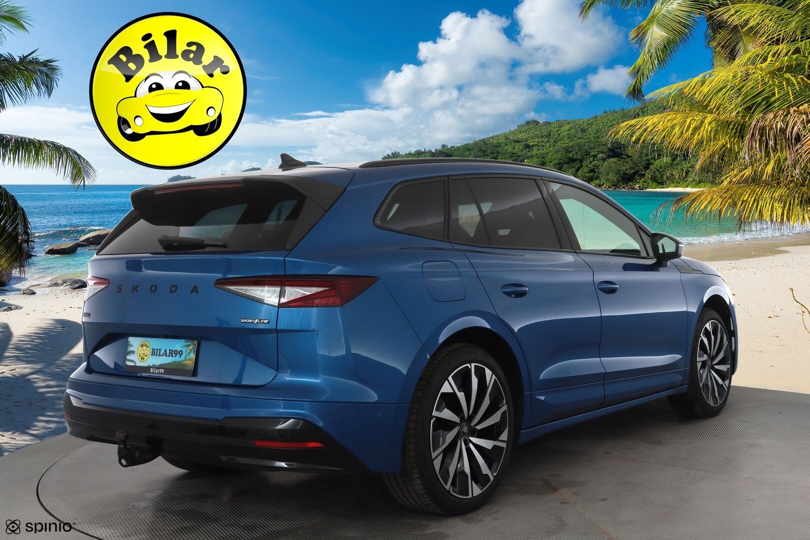 SKODA ENYAQ 2026 85x 4x4 SportLine - | ACC | ILP | Koukku | Canton | Matrix-LED | HUD | Hierovat Muistipenkit | 360-Kamera | Puolinahat | Keyless | Apple&Android | Merkkihuollettu |