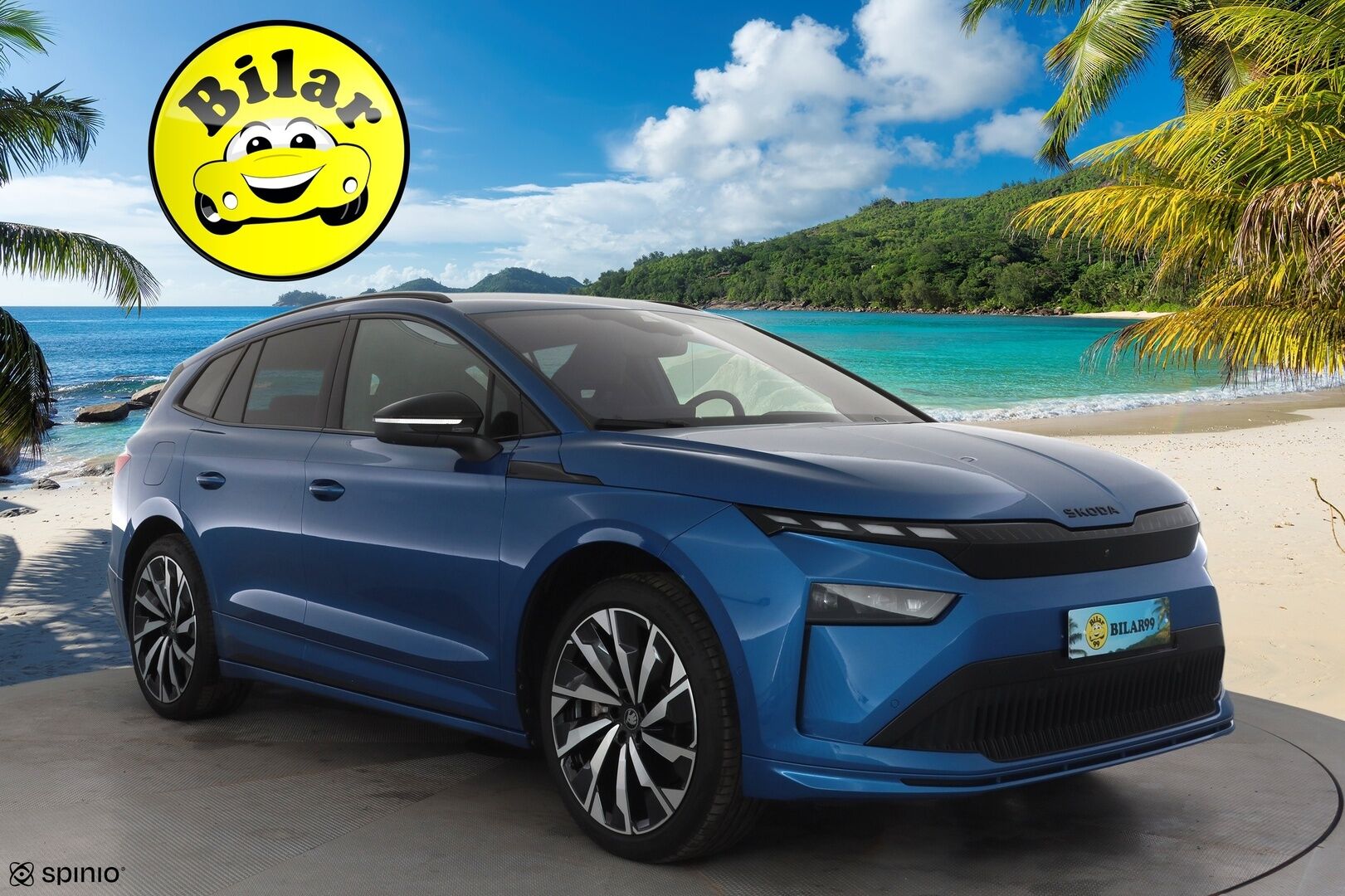 SKODA ENYAQ 2026 85x 4x4 SportLine - | ACC | ILP | Koukku | Canton | Matrix-LED | HUD | Hierovat Muistipenkit | 360-Kamera | Puolinahat | Keyless | Apple&Android | Merkkihuollettu |