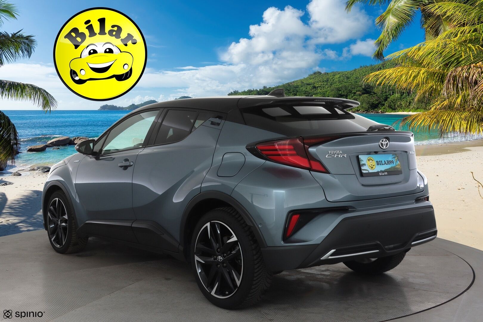Toyota C-HR 2021 2,0 Hybrid GR Sport - | ACC | JBL | Sähköpenkki | Nahka-alcantara | Bi-Tone | AFS-LED | P.kamera | Keyless | Navi | BSM | Lane Assist | Apple&Android | Merkkihuollot | 