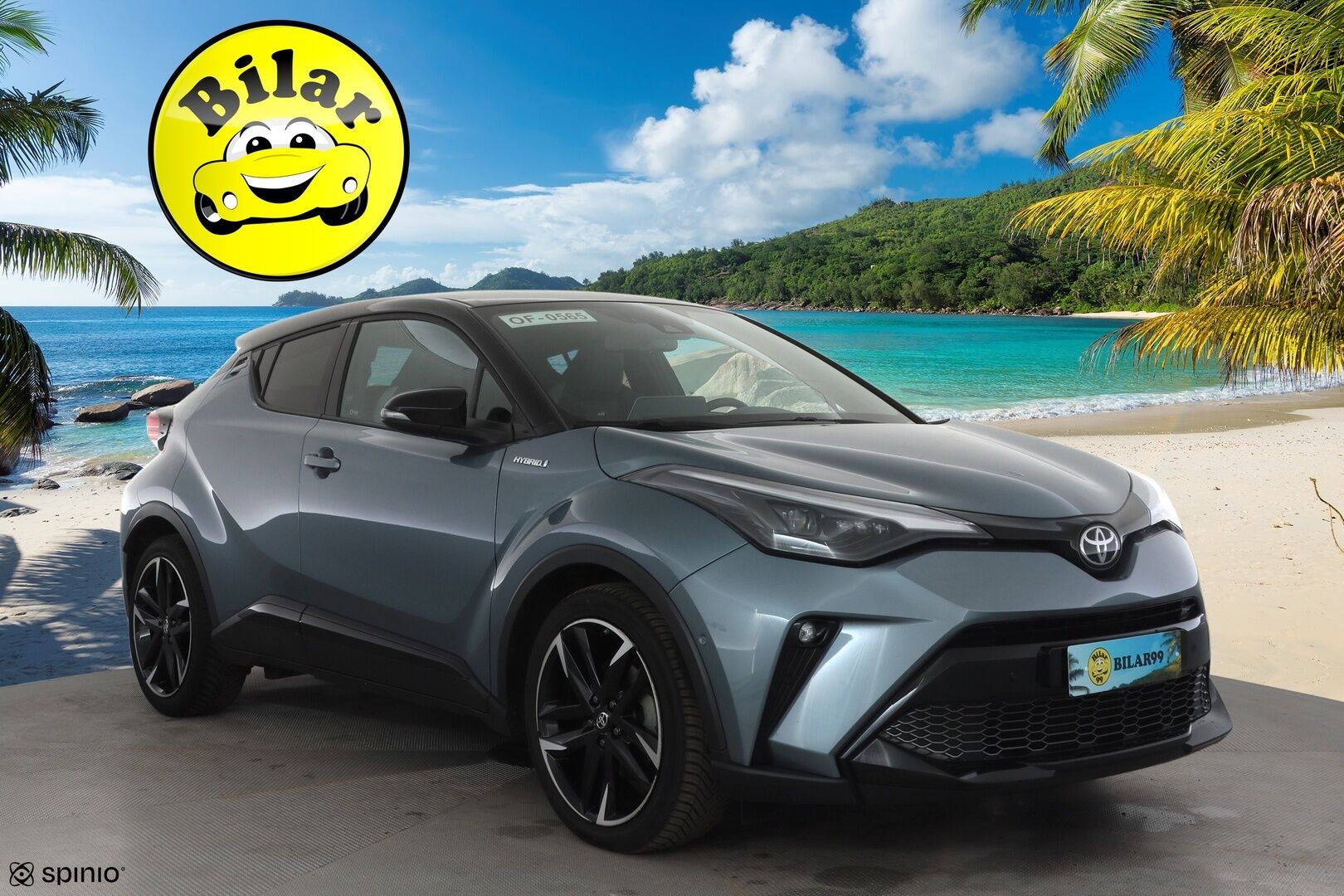Toyota C-HR 2021 2,0 Hybrid GR Sport - | ACC | JBL | Sähköpenkki | Nahka-alcantara | Bi-Tone | AFS-LED | P.kamera | Keyless | Navi | BSM | Lane Assist | Apple&Android | Merkkihuollot | 