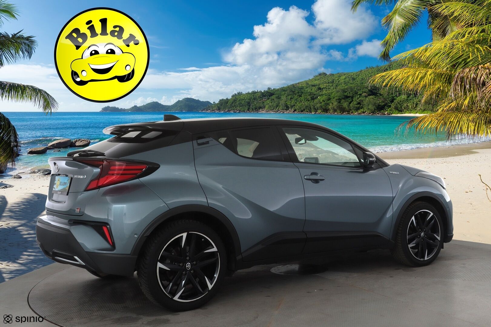 Toyota C-HR 2021 2,0 Hybrid GR Sport - | ACC | JBL | Sähköpenkki | Nahka-alcantara | Bi-Tone | AFS-LED | P.kamera | Keyless | Navi | BSM | Lane Assist | Apple&Android | Merkkihuollot | 