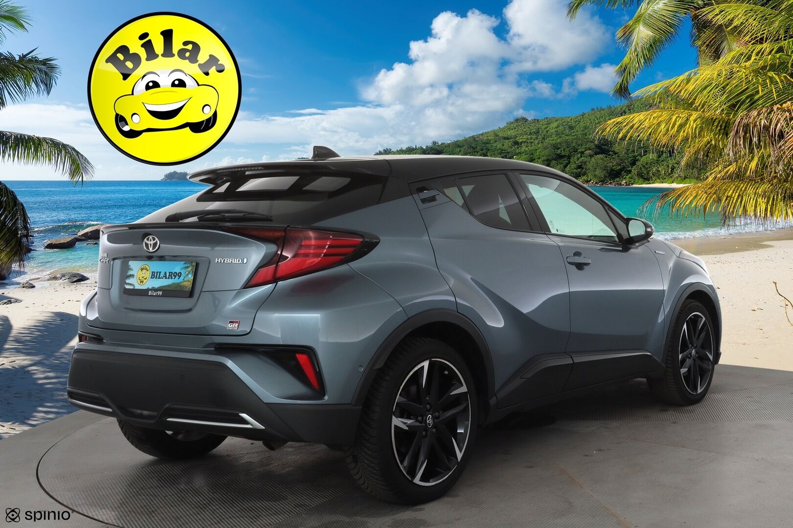 Toyota C-HR 2021 2,0 Hybrid GR Sport - | ACC | JBL | Sähköpenkki | Nahka-alcantara | Bi-Tone | AFS-LED | P.kamera | Keyless | Navi | BSM | Lane Assist | Apple&Android | Merkkihuollot | 