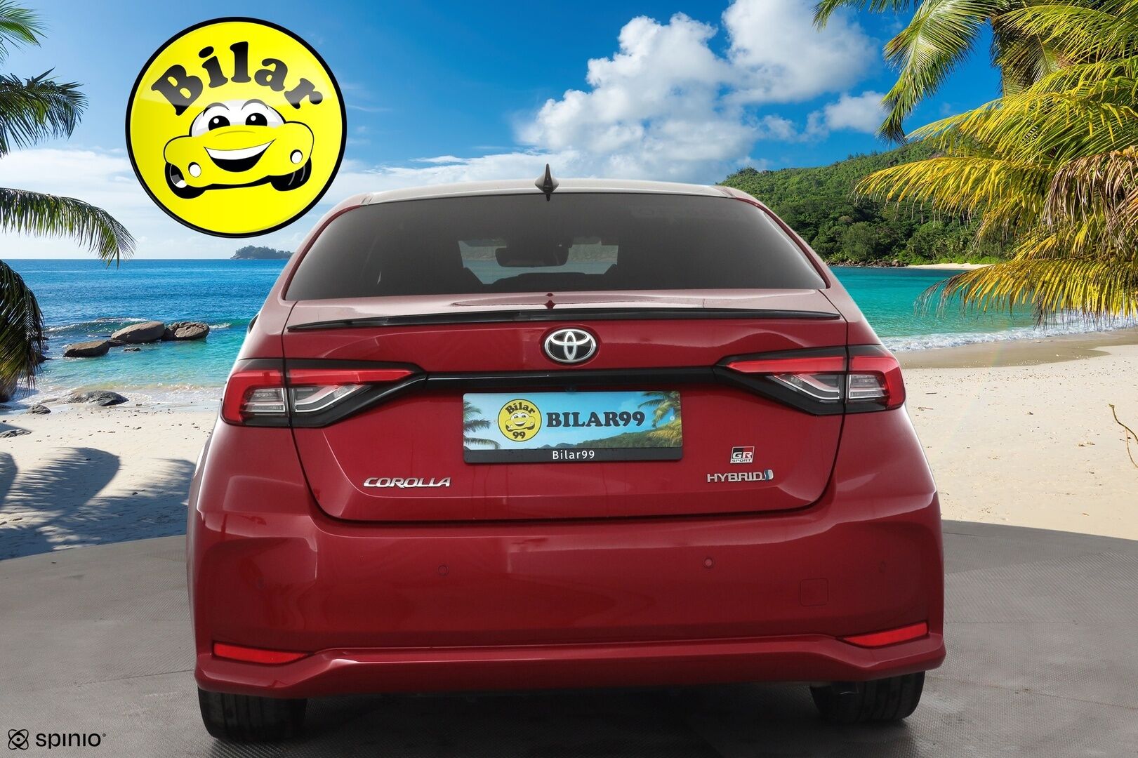 Toyota Corolla 2023 Sedan 1,8 Hybrid GR Sport - | ACC | LED | P.Kamera | Kaistavahti | Navi | Keyless | Digimittaristo | Apple&Android | Merkkihuollot | 