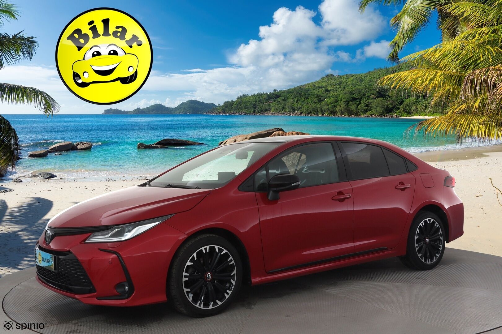 Toyota Corolla 2023 Sedan 1,8 Hybrid GR Sport - | ACC | LED | P.Kamera | Kaistavahti | Navi | Keyless | Digimittaristo | Apple&Android | Merkkihuollot | 