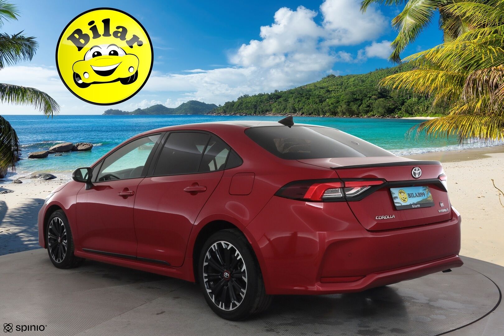 Toyota Corolla 2023 Sedan 1,8 Hybrid GR Sport - | ACC | LED | P.Kamera | Kaistavahti | Navi | Keyless | Digimittaristo | Apple&Android | Merkkihuollot | 