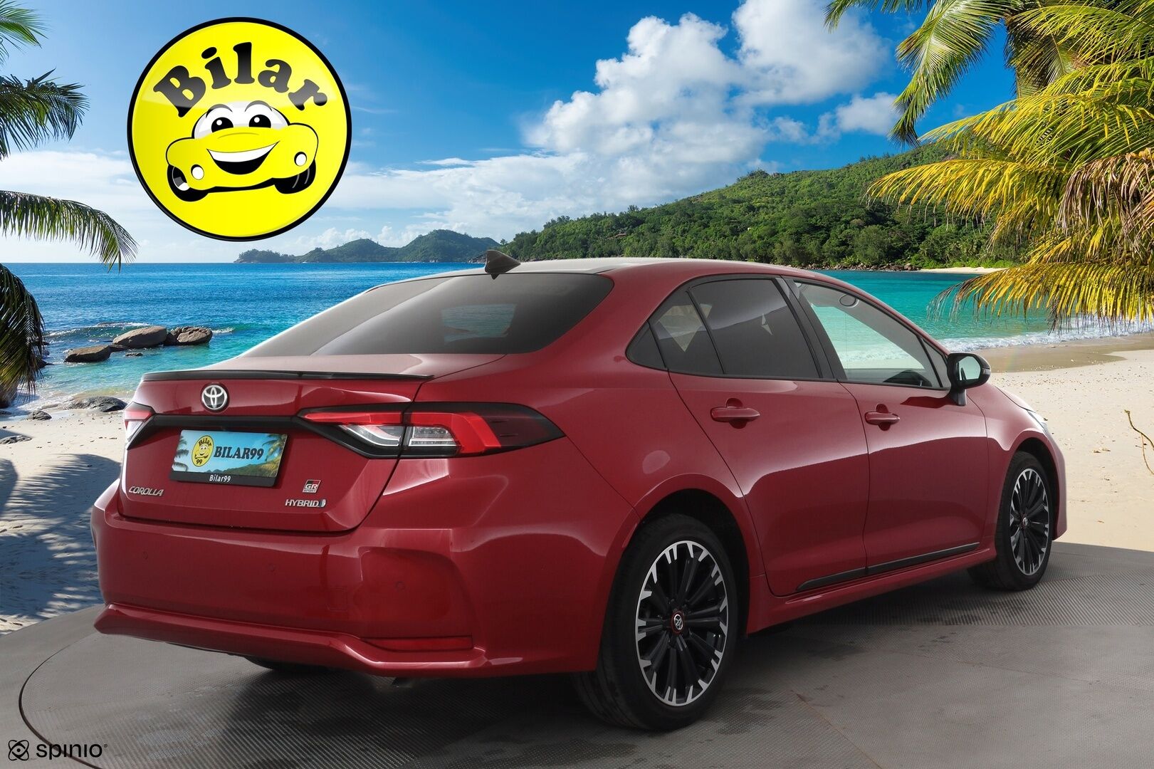 Toyota Corolla 2023 Sedan 1,8 Hybrid GR Sport - | ACC | LED | P.Kamera | Kaistavahti | Navi | Keyless | Digimittaristo | Apple&Android | Merkkihuollot | 