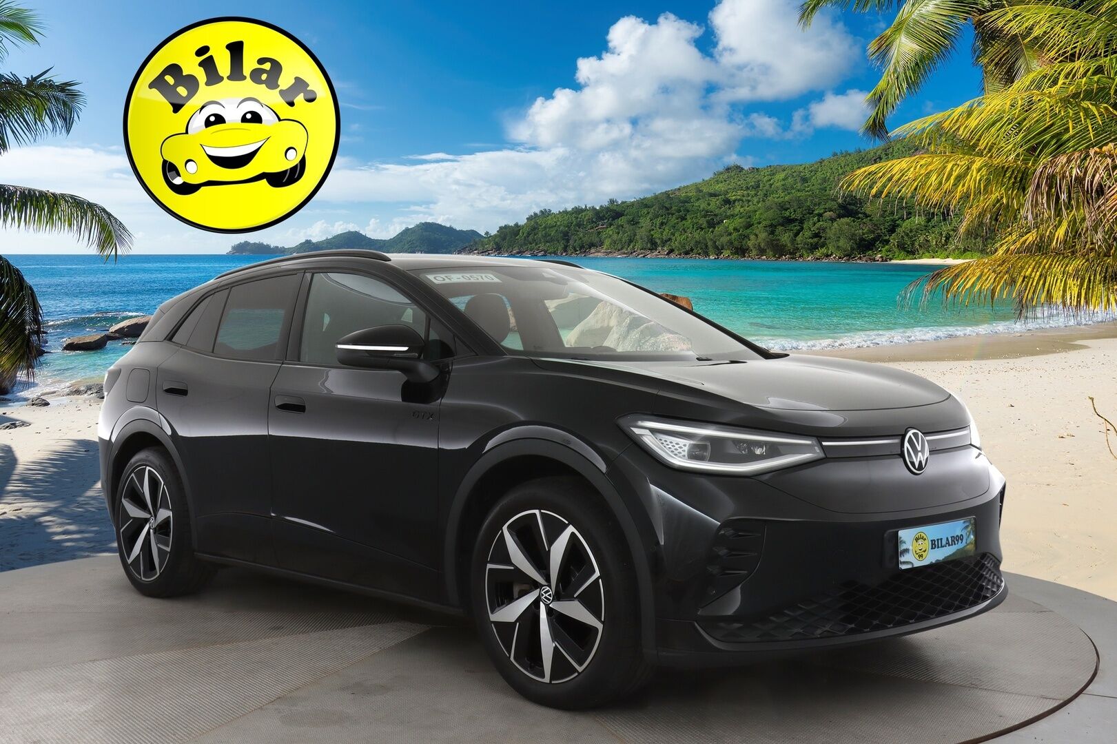VOLKSWAGEN ID.4 2023 GTX Dual Motor AWD - | ACC | ILP | Matrix-LED | P.Kamera | Puolinahat | Navi | Apple&Android | Merkkihuollettu | Kahdet Renkaat |