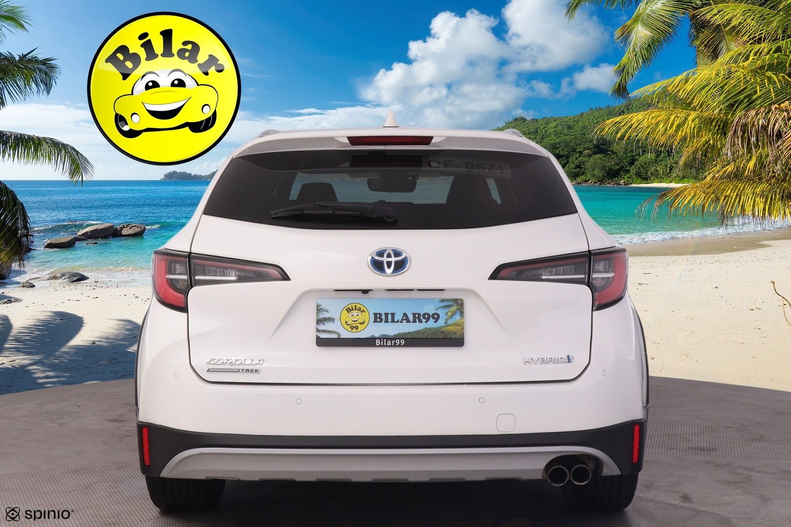 TOYOTA COROLLA 2022 2.0 Hybrid  e-CVT TREK - | ACC | Nahkaverhoilu | LTA | P.kamera ja tutkat | Apple & Android | Keyless | LED | Lämm. ratti | Sähk. takakontti | Bluetooth | PCS | RSA |