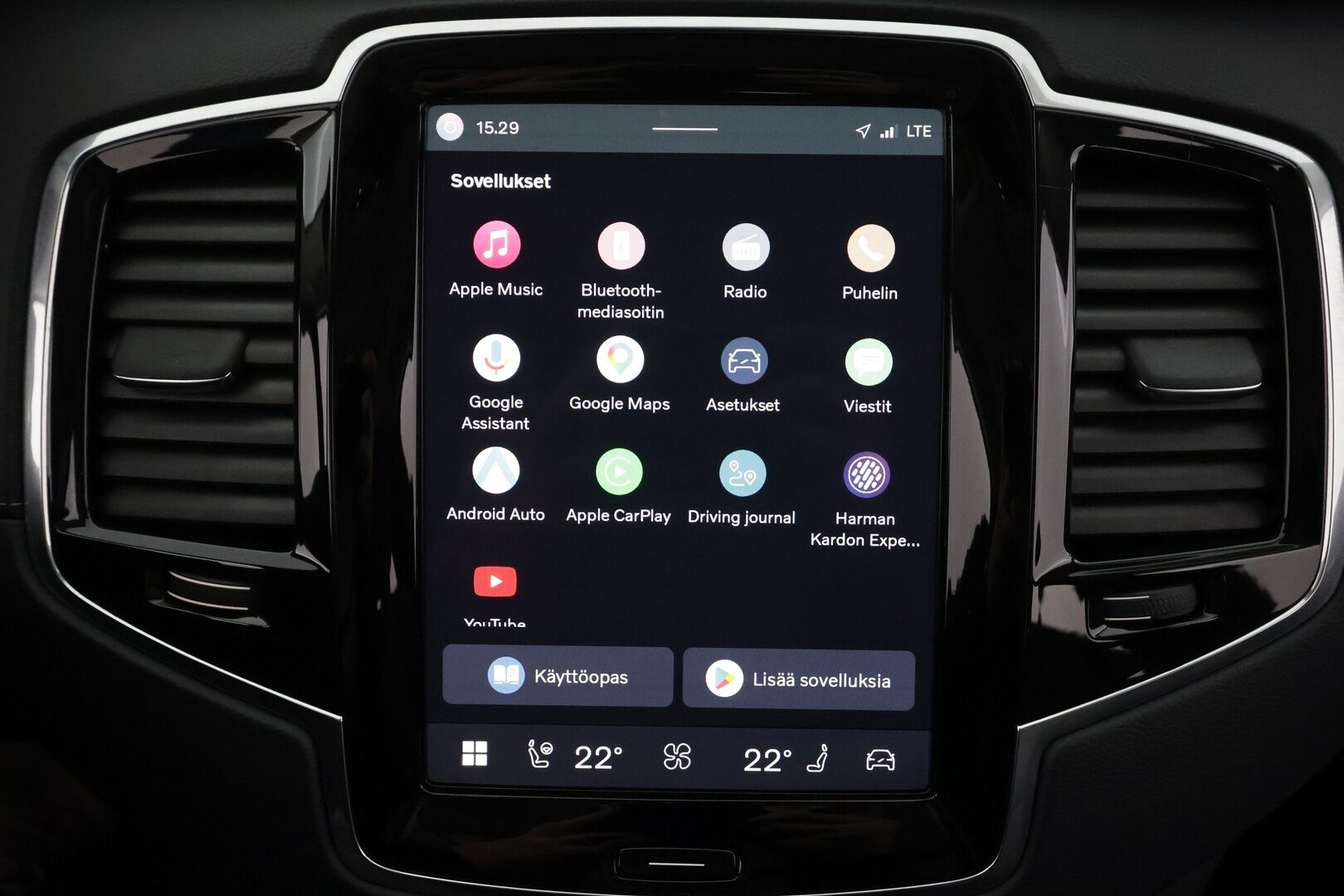 Volvo XC90 2023 T8 AWD Long Range High Performance Ultimate Dark aut 7-P - | ACC | Webasto | Koukku | Full-LED | H/K | Muistipenkit | HUD | Panorama | 360-Kamera | Sporttinahat | Keyless | Apple&Android | Merkkihuollettu |