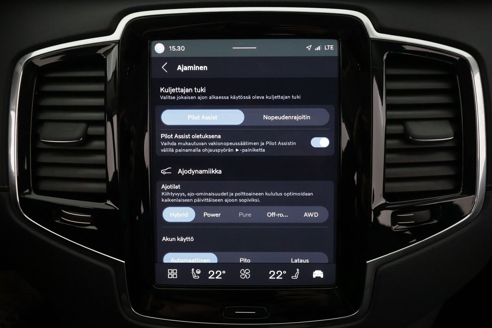 Volvo XC90 2023 T8 AWD Long Range High Performance Ultimate Dark aut 7-P - | ACC | Webasto | Koukku | Full-LED | H/K | Muistipenkit | HUD | Panorama | 360-Kamera | Sporttinahat | Keyless | Apple&Android | Merkkihuollettu |