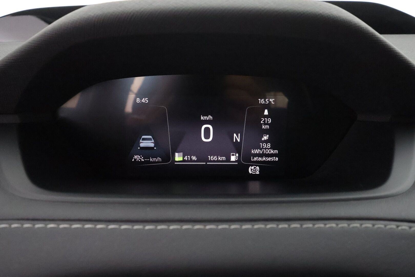 SKODA ENYAQ 2023 80 iV 204hv Sportline - | ACC | ILP | Koukku | HUD | Matrix | Muistipenkki | Canton | Nahka-alcantara | P.kamera | Ambient | Travel Assist | Side Assist | 2x renkaat aluin | 