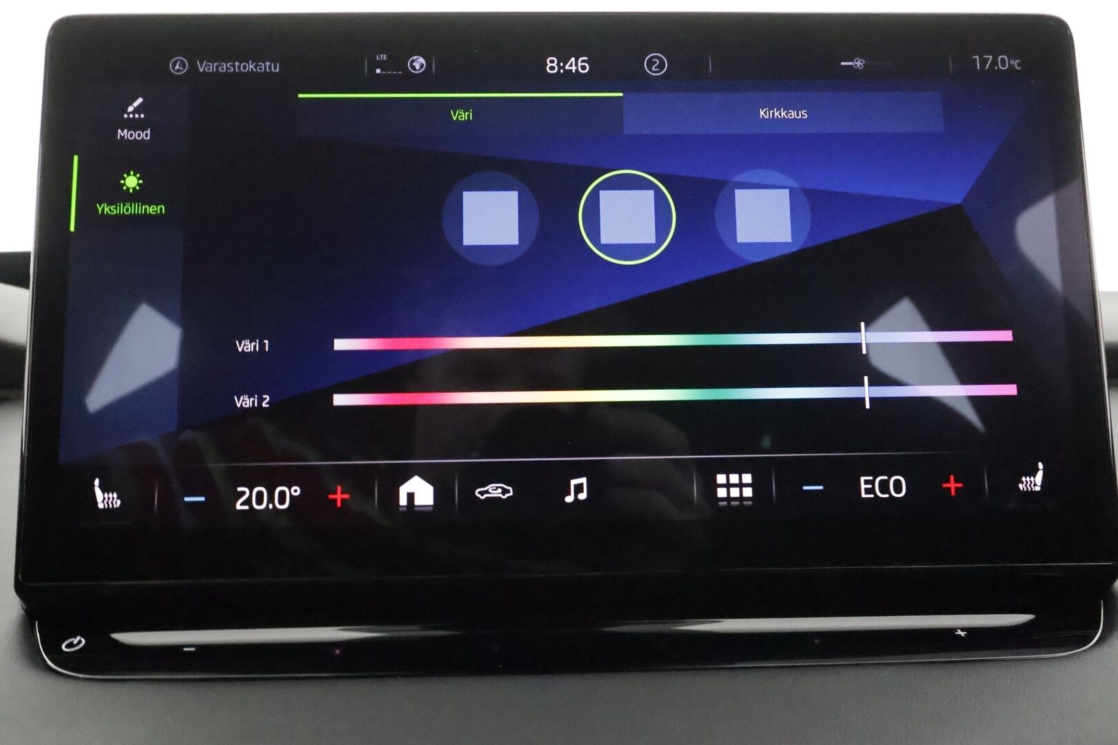 SKODA ENYAQ 2023 80 iV 204hv Sportline - | ACC | ILP | Koukku | HUD | Matrix | Muistipenkki | Canton | Nahka-alcantara | P.kamera | Ambient | Travel Assist | Side Assist | 2x renkaat aluin | 