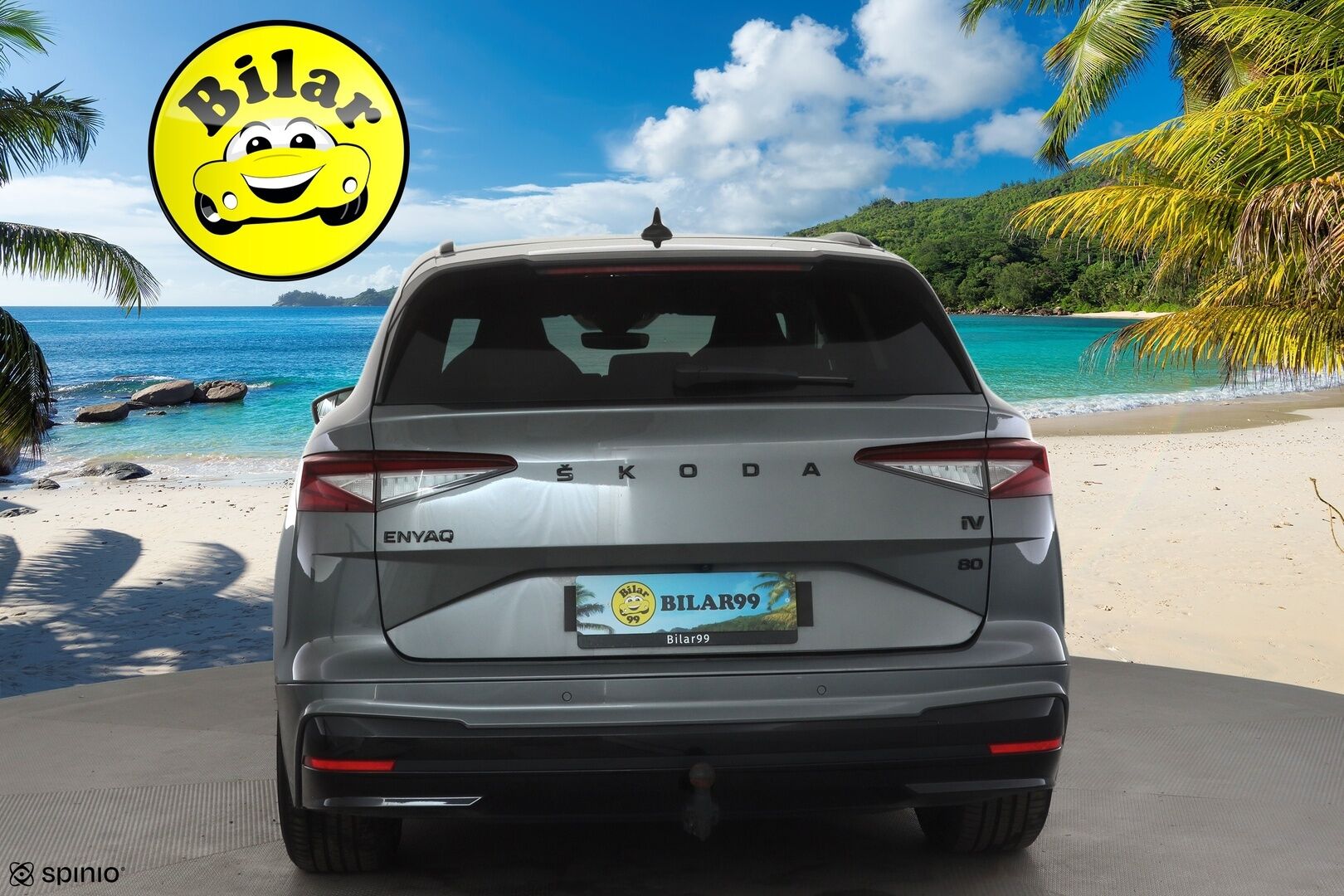 SKODA ENYAQ 2023 80 iV 204hv Sportline - | ACC | ILP | Koukku | HUD | Matrix | Muistipenkki | Canton | Nahka-alcantara | P.kamera | Ambient | Travel Assist | Side Assist | 2x renkaat aluin | 