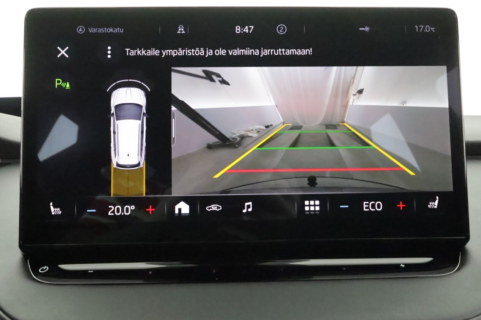 SKODA ENYAQ 2023 80 iV 204hv Sportline - | ACC | ILP | Koukku | HUD | Matrix | Muistipenkki | Canton | Nahka-alcantara | P.kamera | Ambient | Travel Assist | Side Assist | 2x renkaat aluin | 