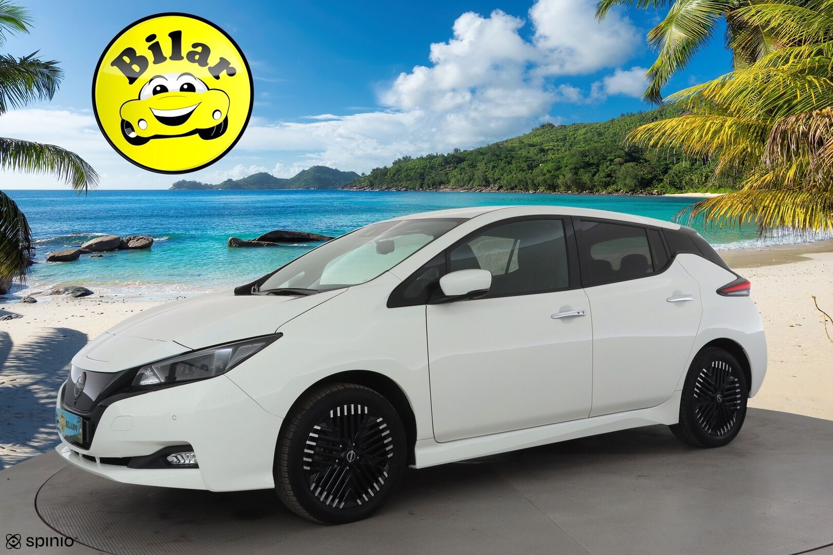 NISSAN LEAF 2023 e+ N-Connecta MY23 59 kWh - | ACC | ILP | LED | 360° | Kaistavahti | BSM | RCTA | Keyless | Navi | Apple Carplay | Lämm. ratti | Lämm. takapenkit | 2x renkaat aluin | ALV |