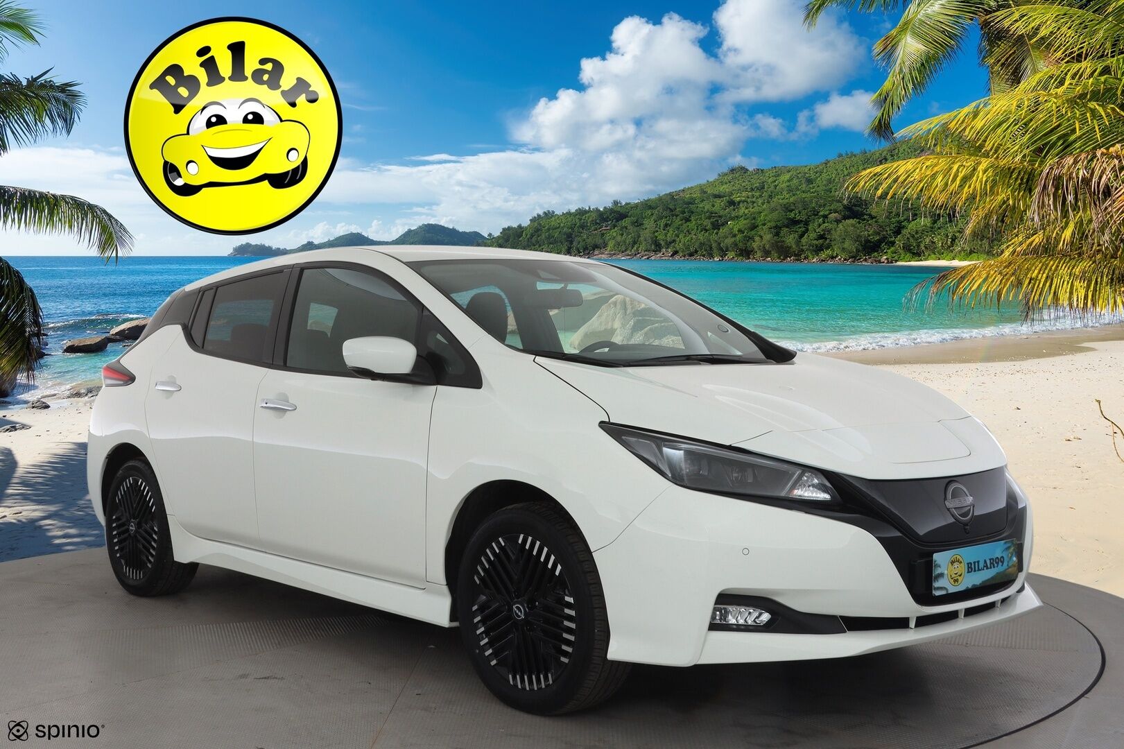 NISSAN LEAF 2023 e+ N-Connecta MY23 59 kWh - | ACC | ILP | LED | 360° | Kaistavahti | BSM | RCTA | Keyless | Navi | Apple Carplay | Lämm. ratti | Lämm. takapenkit | 2x renkaat aluin | ALV |