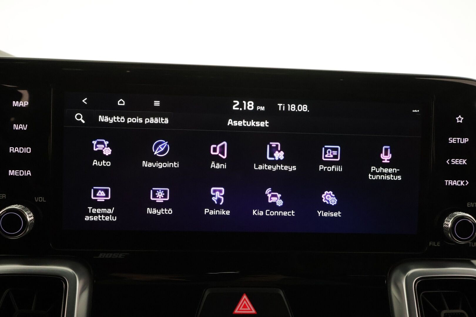 KIA SORENTO 2022 1,6 T-GDI Plug-in Hybrid AWD Business Luxury AT 5P - | ACC | Koukku | HUD | 360° | Bose | Ilm. sähkönahat | Muistipenkki | Panorama | Sähk. takaluukku | Keyless | BSM | HDA | Merkkihuollot | 