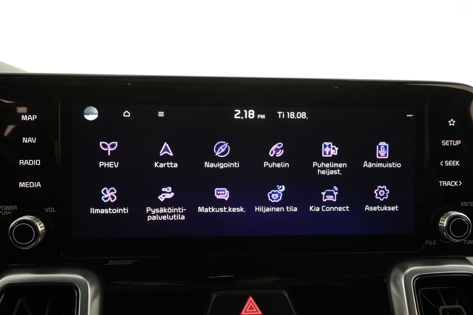 KIA SORENTO 2022 1,6 T-GDI Plug-in Hybrid AWD Business Luxury AT 5P - | ACC | Koukku | HUD | 360° | Bose | Ilm. sähkönahat | Muistipenkki | Panorama | Sähk. takaluukku | Keyless | BSM | HDA | Merkkihuollot | 