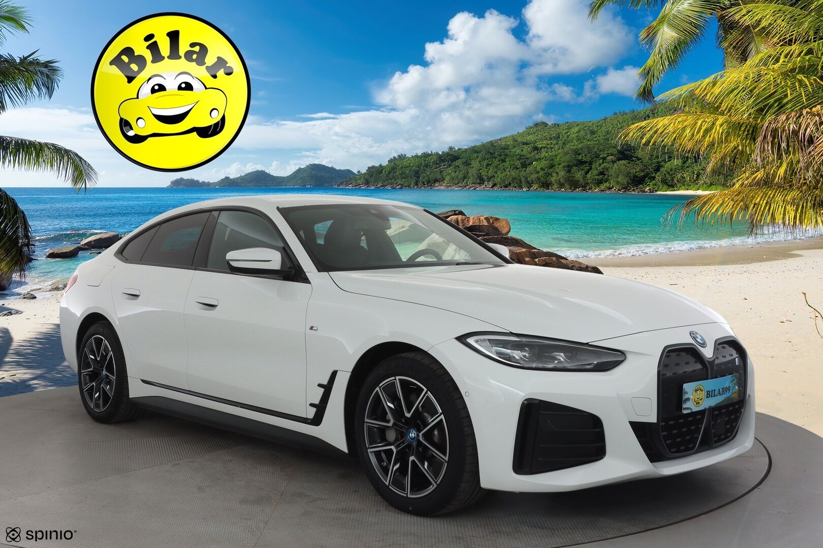 BMW i4 2023 eDrive35 M-Sport - | ACC | ILP | HiFi | Nahka-alcantara | Sporttipenkit | Driving Assistant | Ambient | Lane Assist | BSM | P.kamera | LED | Sähk.takaluukku | 2x renkaat aluin |