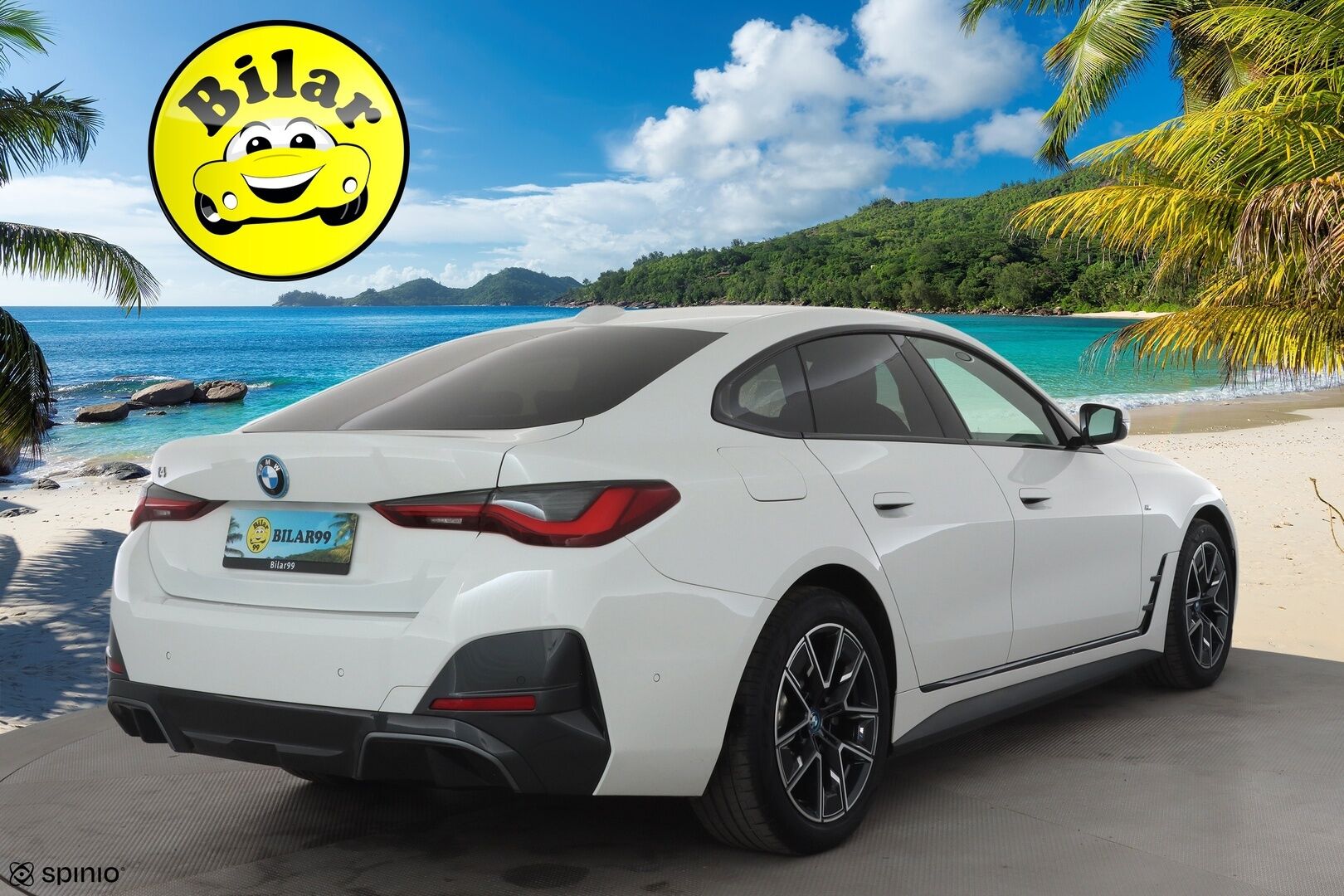 BMW i4 2023 eDrive35 M-Sport - | ACC | ILP | HiFi | Nahka-alcantara | Sporttipenkit | Driving Assistant | Ambient | Lane Assist | BSM | P.kamera | LED | Sähk.takaluukku | 2x renkaat aluin |