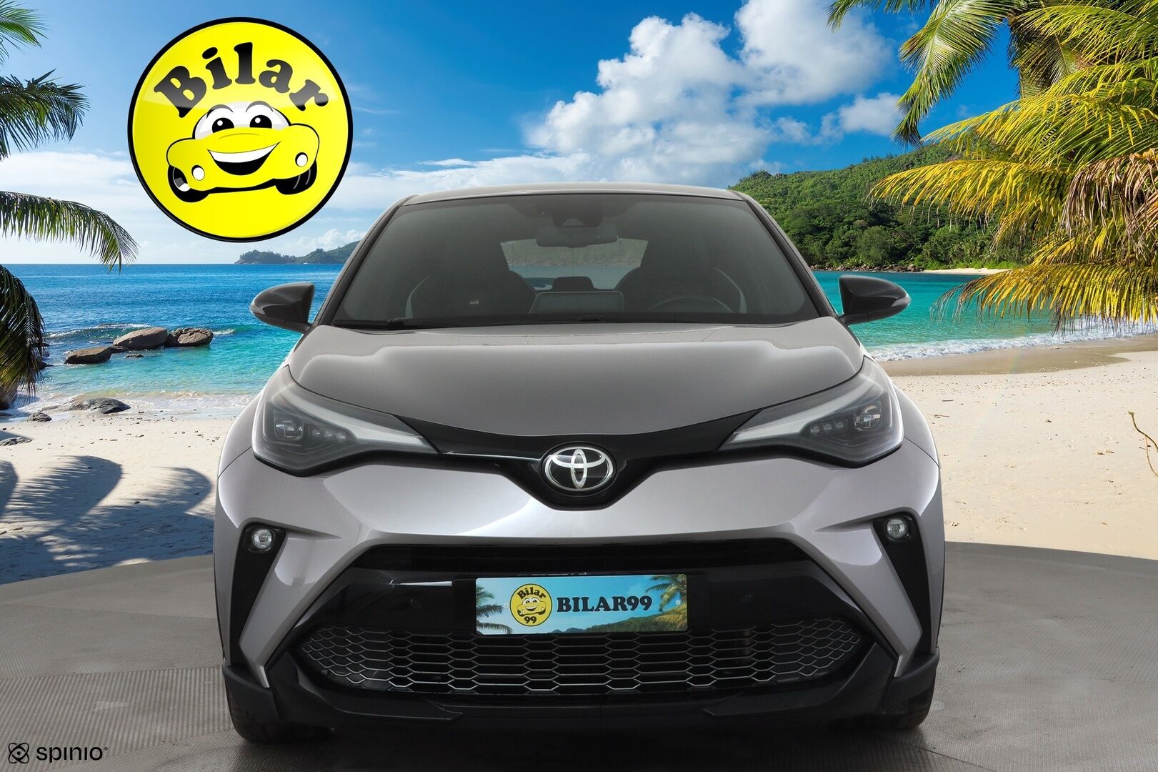 Toyota C-HR 2021 1,8 Hybrid GR Sport - | ACC | Koukku | Sähköpenkki | Nahka-alcantara | P.kamera | LED | Lane Assist | BSM | Keyless | Apple & Android | Lämm. ratti | Juuri huollettu |