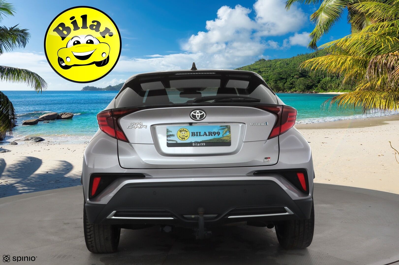 Toyota C-HR 2021 1,8 Hybrid GR Sport - | ACC | Koukku | Sähköpenkki | Nahka-alcantara | P.kamera | LED | Lane Assist | BSM | Keyless | Apple & Android | Lämm. ratti | Juuri huollettu |