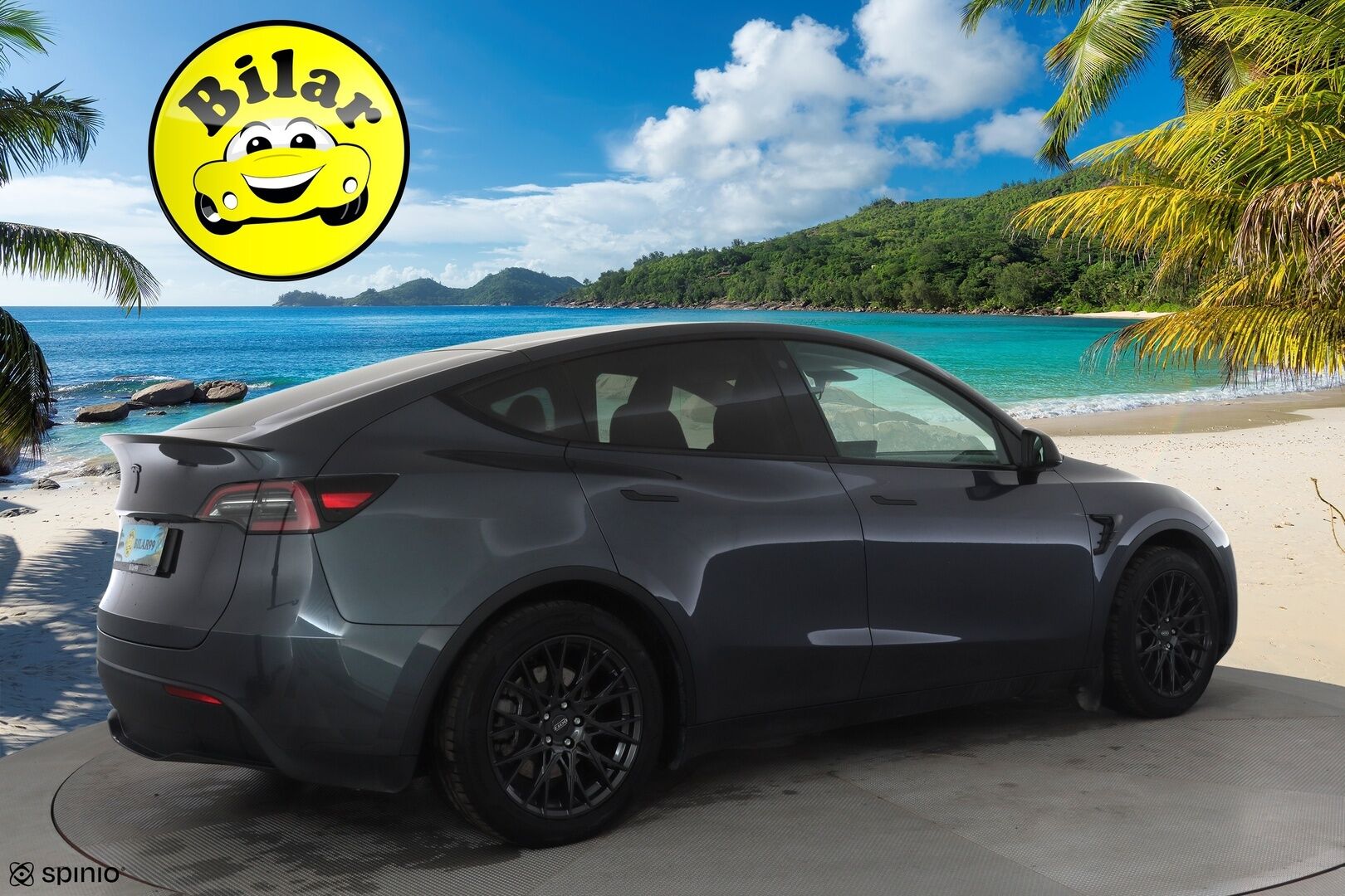 Tesla Model Y 2023 RWD - | ILP | ACC | Lasikatto | Matrix-LED | P.Kamera | Muistipenkki | Premium Audio | Navi | Kaistavahti | Keyless | 2x Latauskaapelit | Kahdet renkaat |