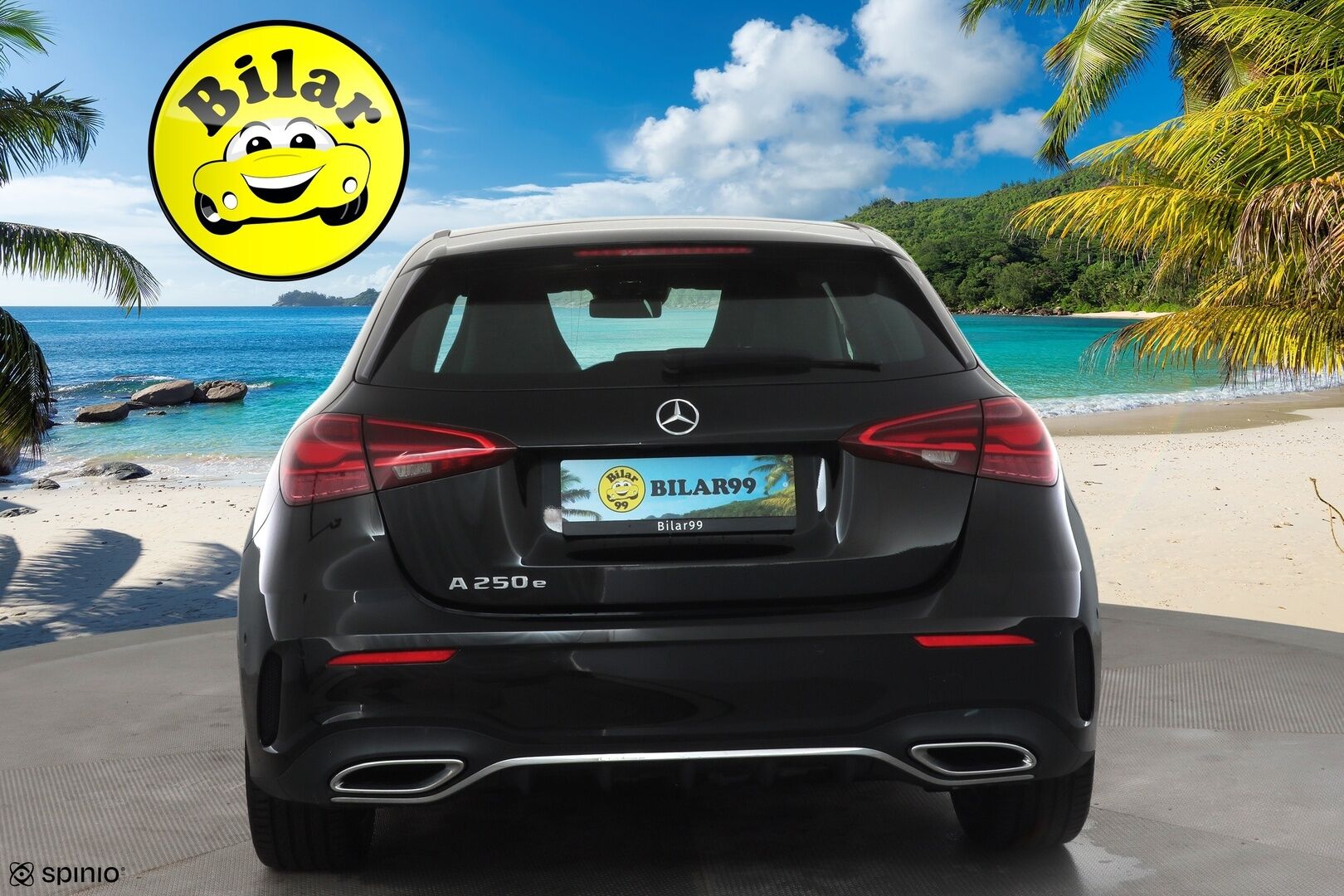 MERCEDES-BENZ A 2023 250 e A Business AMG - Facelift | Flatbottom  Widescreen | P.Kamera | LED-High Performance | Keyless | Kaistavahti | Navi | Ambient | Nahka-alcantara | Kahdet renkaat |