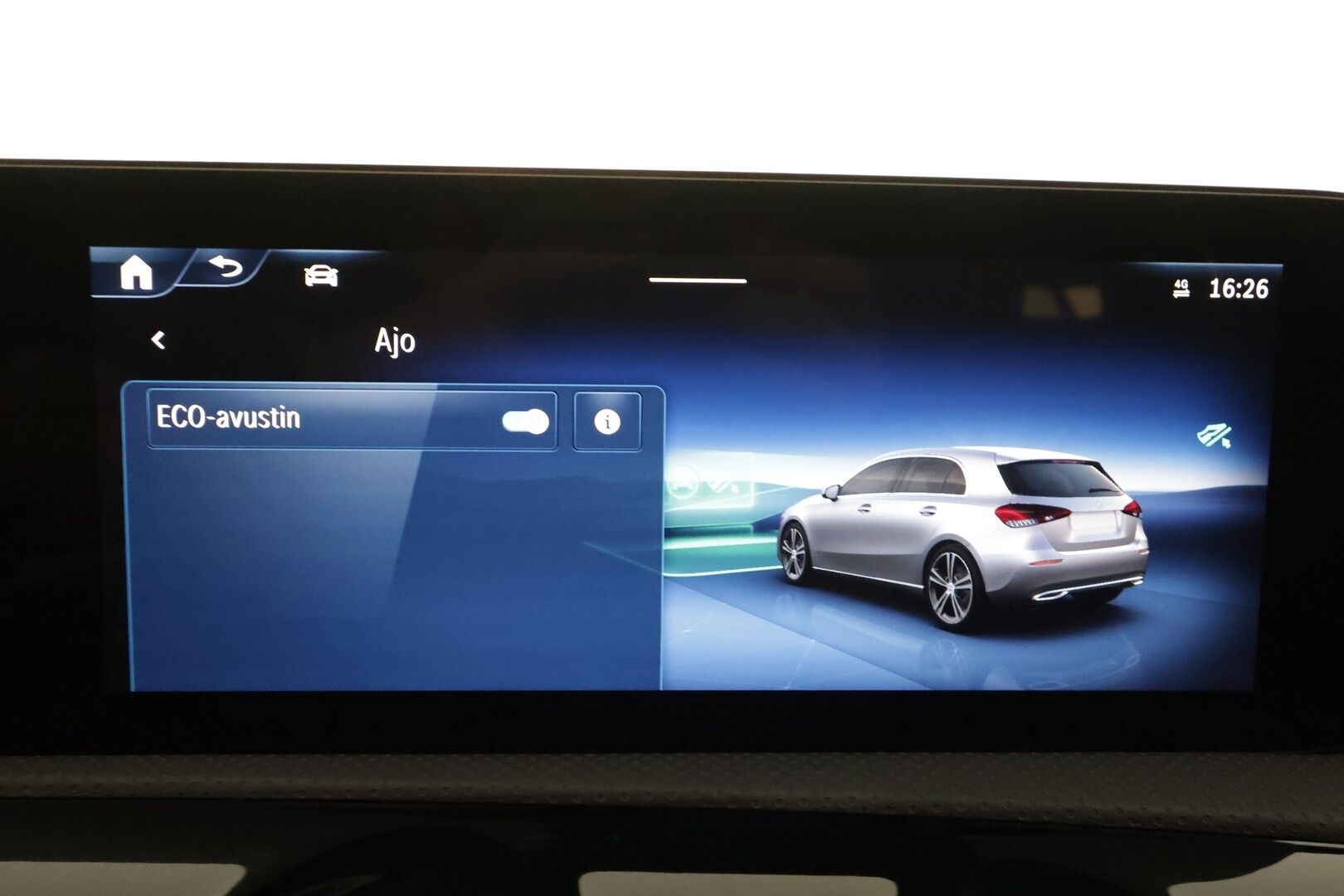 MERCEDES-BENZ A 2023 250 e A Business AMG - Facelift | Flatbottom  Widescreen | P.Kamera | LED-High Performance | Keyless | Kaistavahti | Navi | Ambient | Nahka-alcantara | Kahdet renkaat |