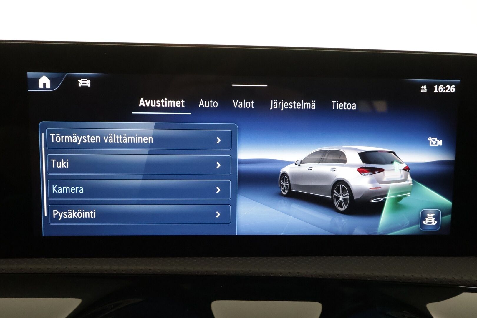 MERCEDES-BENZ A 2023 250 e A Business AMG - Facelift | Flatbottom  Widescreen | P.Kamera | LED-High Performance | Keyless | Kaistavahti | Navi | Ambient | Nahka-alcantara | Kahdet renkaat |