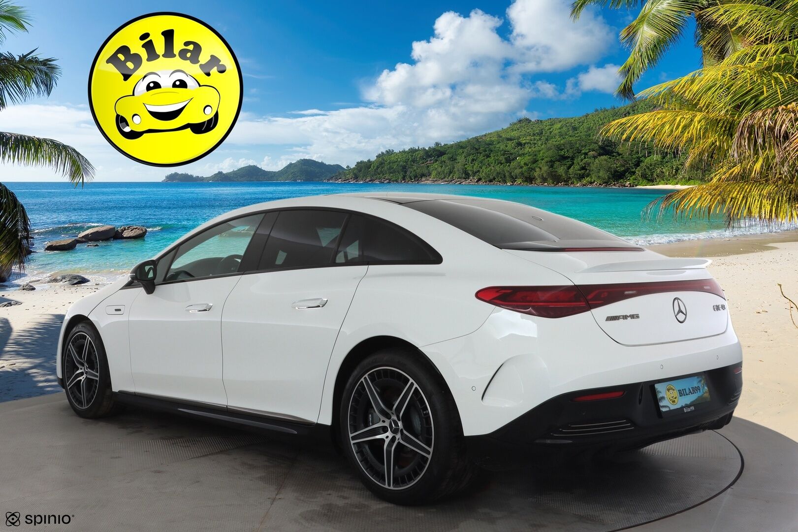 MERCEDES-BENZ EQE 2025 43 AMG - | ILP | Burmester | Nelipyöräohjaus | Panorama | Distronic | Hierovat&Ilmastoidut Comfort-penkit Muistilla | 360 | Hypescreen | Digital-LED | HUD | Airmatic DC | Keyless | 2x Latauskaapelit | 