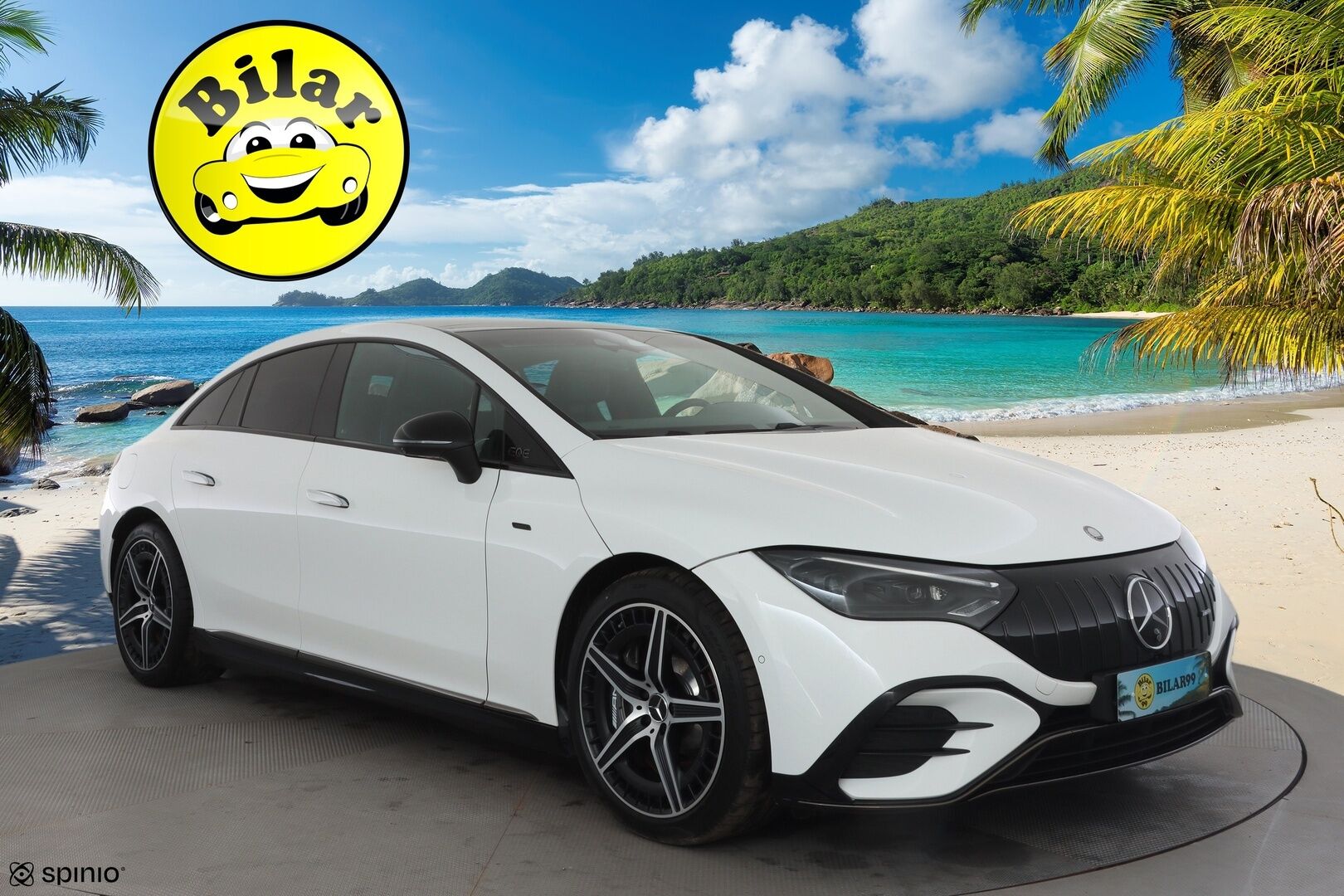 MERCEDES-BENZ EQE 2025 43 AMG - | ILP | Burmester | Nelipyöräohjaus | Panorama | Distronic | Hierovat&Ilmastoidut Comfort-penkit Muistilla | 360 | Hypescreen | Digital-LED | HUD | Airmatic DC | Keyless | 2x Latauskaapelit | 