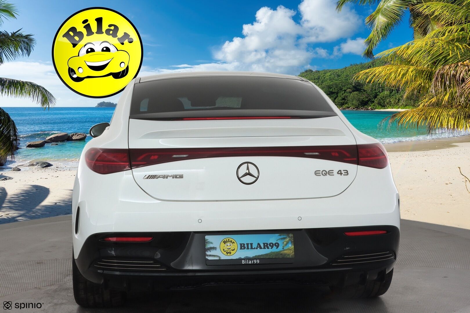 MERCEDES-BENZ EQE 2025 43 AMG - | ILP | Burmester | Nelipyöräohjaus | Panorama | Distronic | Hierovat&Ilmastoidut Comfort-penkit Muistilla | 360 | Hypescreen | Digital-LED | HUD | Airmatic DC | Keyless | 2x Latauskaapelit | 