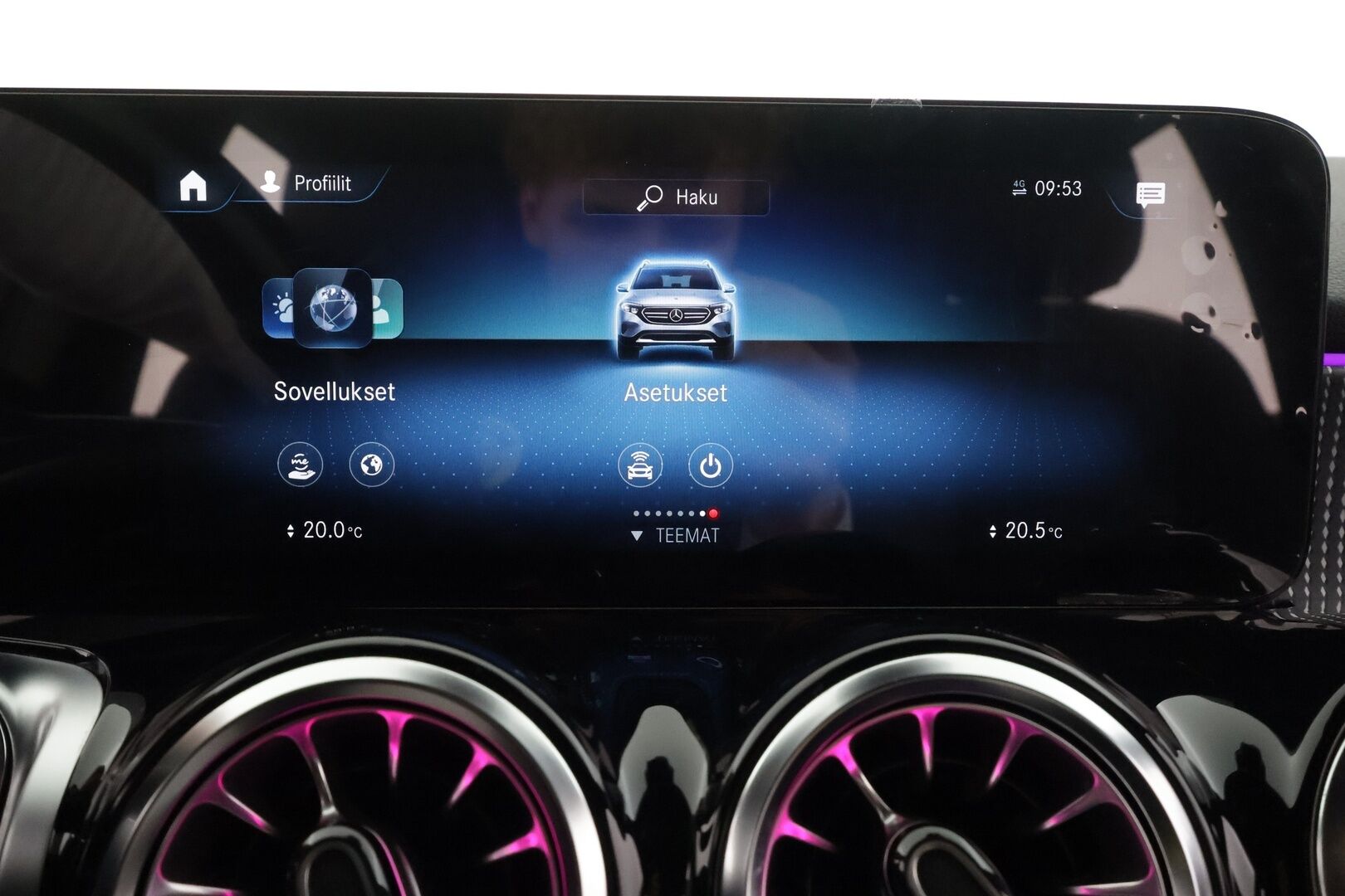 MERCEDES-BENZ EQB 2023 300 4Matic  - | Distronic | ILP | Widescreen | Ambient Light | Lane Assist | BSM | Navi | P.kamera ja tutkat | 2x renkaat aluin | Merkkihuollot | ALV | 