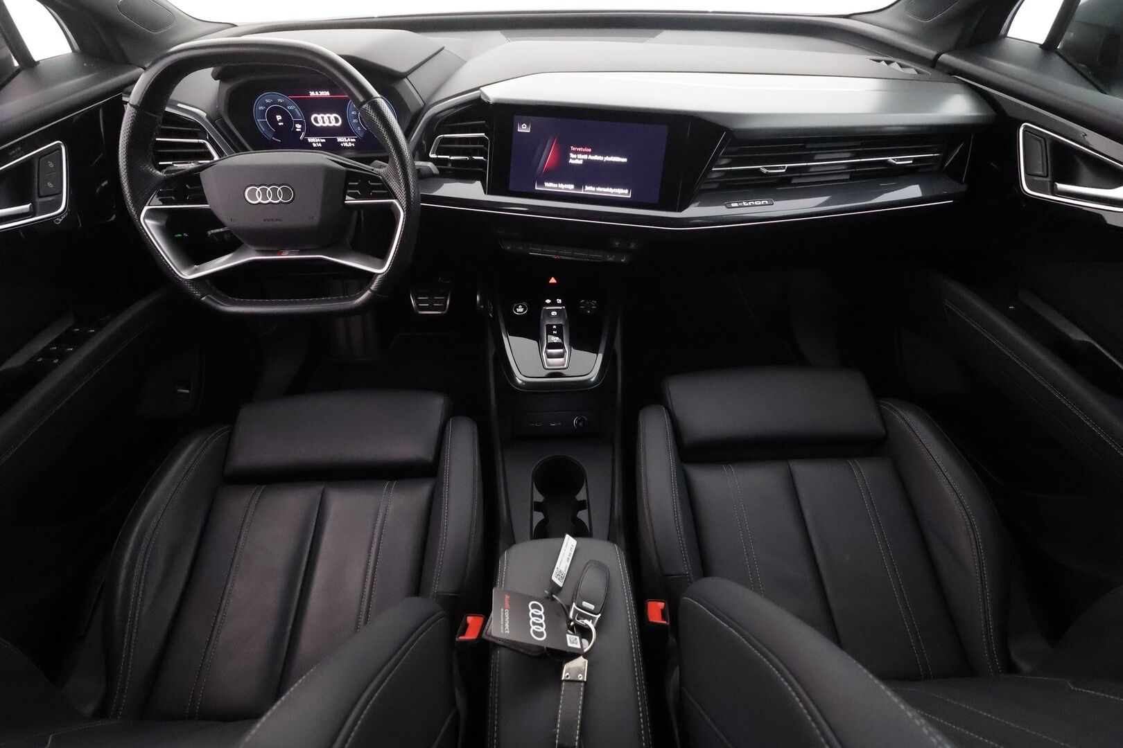 AUDI Q4 E-TRON 2023 50 E-Tron Quattro S-Line - | ACC | ILP | 2x S-Line | 360° | Sporttinahat | Kaistavahti | Katveavustin | Digimittaristo | Sähk. takaluukku | Apple & Android | 2x renkaat aluin | ALV |