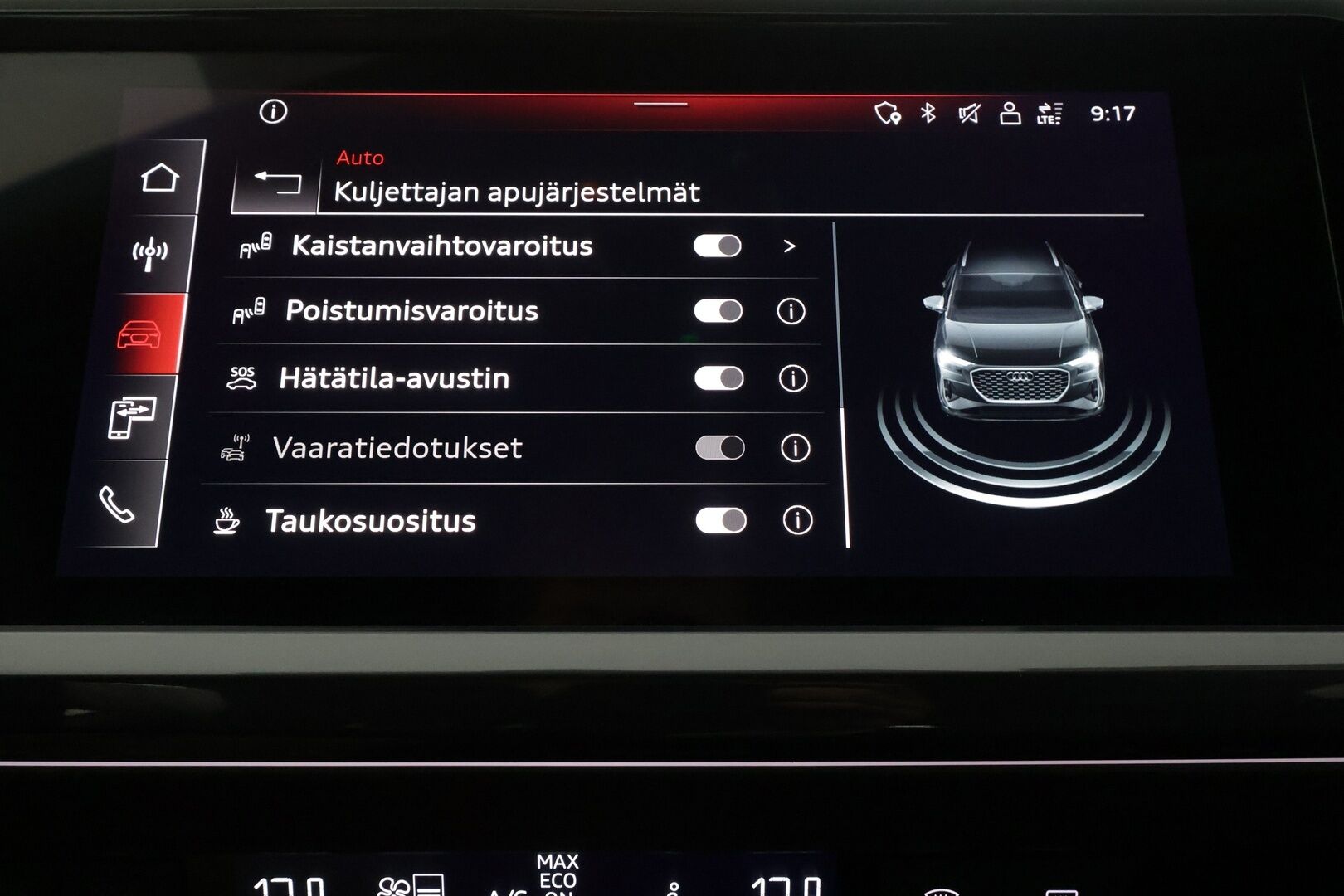 AUDI Q4 E-TRON 2023 50 E-Tron Quattro S-Line - | ACC | ILP | 2x S-Line | 360° | Sporttinahat | Kaistavahti | Katveavustin | Digimittaristo | Sähk. takaluukku | Apple & Android | 2x renkaat aluin | ALV |
