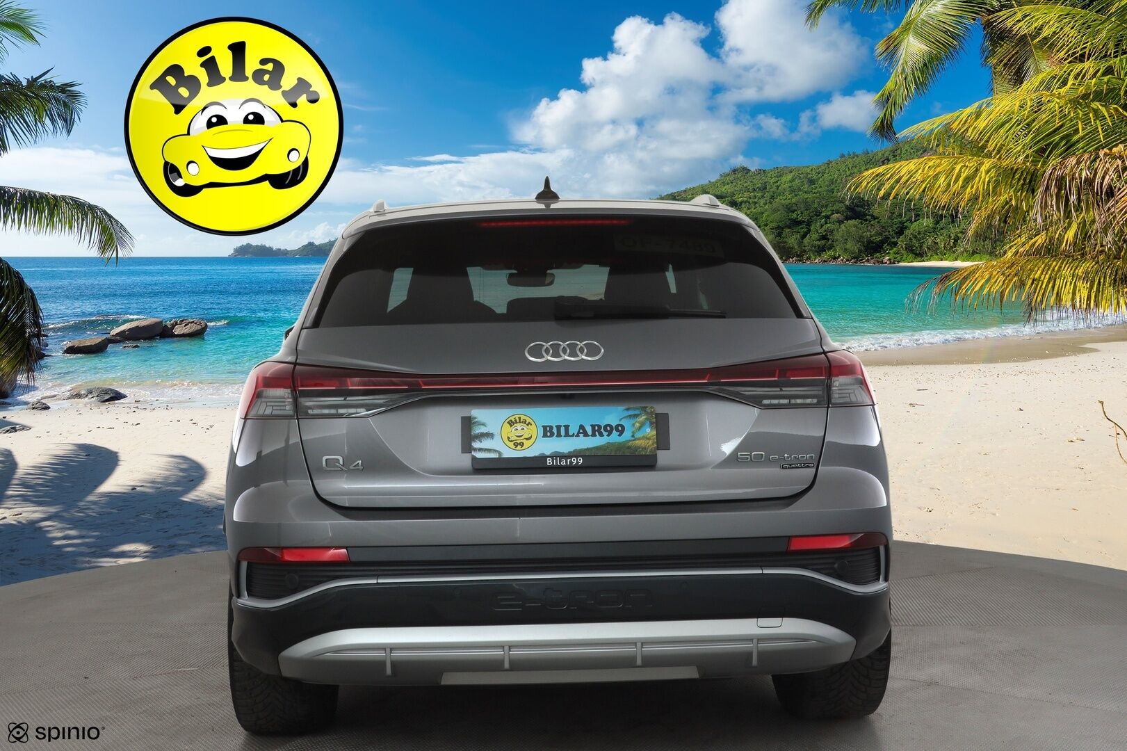 AUDI Q4 E-TRON 2023 50 E-Tron Quattro S-Line - | ACC | ILP | 2x S-Line | 360° | Sporttinahat | Kaistavahti | Katveavustin | Digimittaristo | Sähk. takaluukku | Apple & Android | 2x renkaat aluin | ALV |