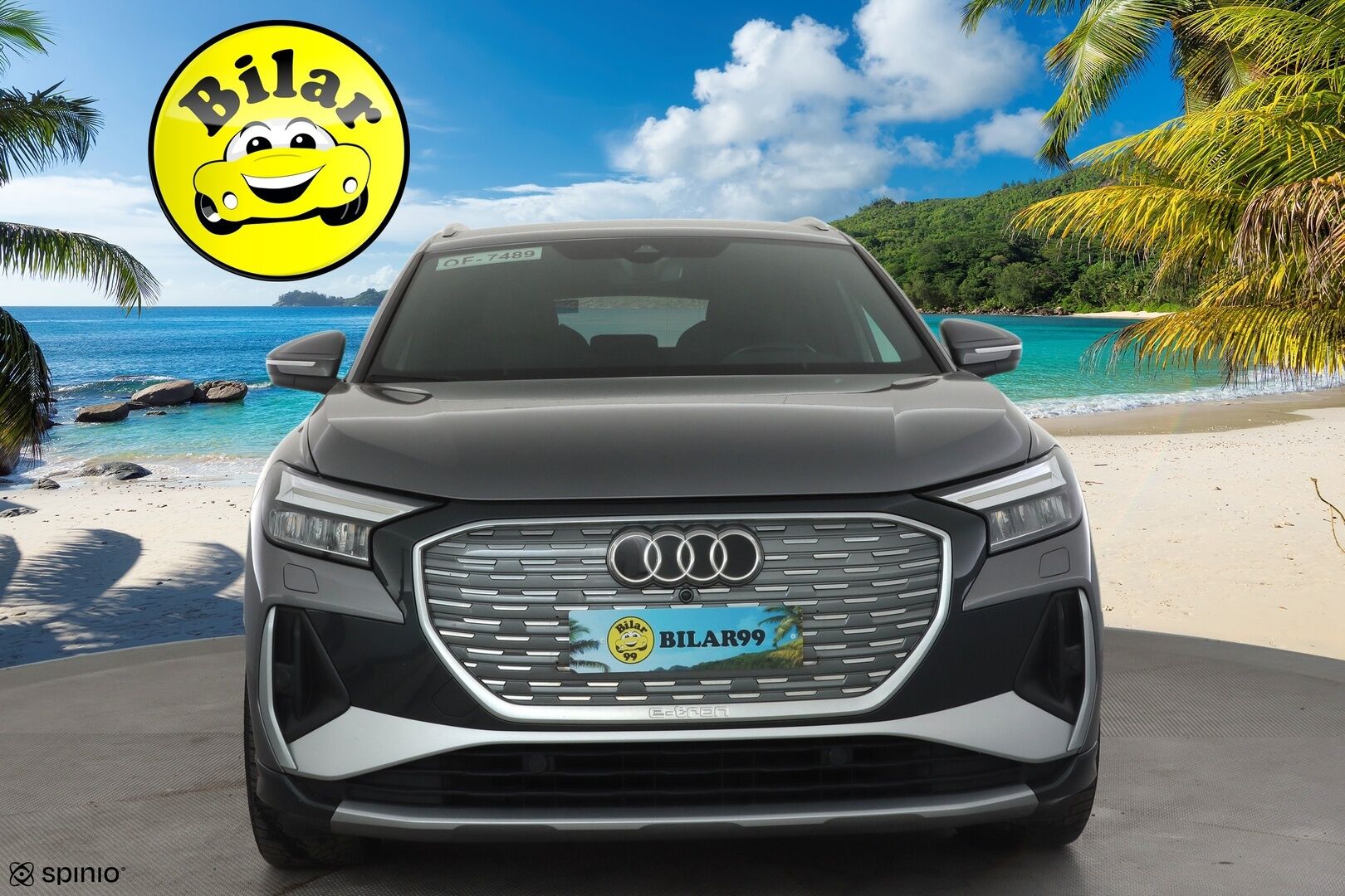 AUDI Q4 E-TRON 2023 50 E-Tron Quattro S-Line - | ACC | ILP | 2x S-Line | 360° | Sporttinahat | Kaistavahti | Katveavustin | Digimittaristo | Sähk. takaluukku | Apple & Android | 2x renkaat aluin | ALV |