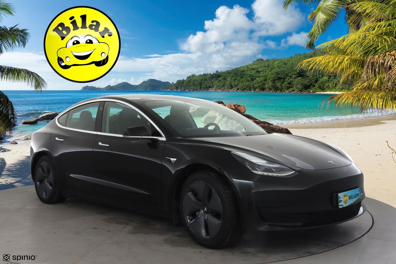 Tesla Model 3 2020 Standard Range Plus - | Lasikatto | ACC | LED | P.Kamera | Muistipenkki | Premium Speakers | Kaistavahti | Navi | Keyless | Kahdet renkaat |