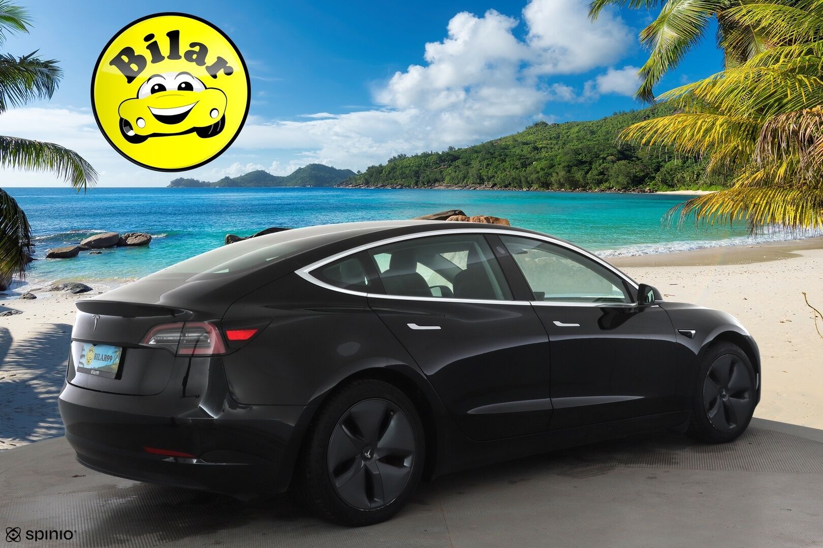 Tesla Model 3 2020 Standard Range Plus - | Lasikatto | ACC | LED | P.Kamera | Muistipenkki | Premium Speakers | Kaistavahti | Navi | Keyless | Kahdet renkaat |