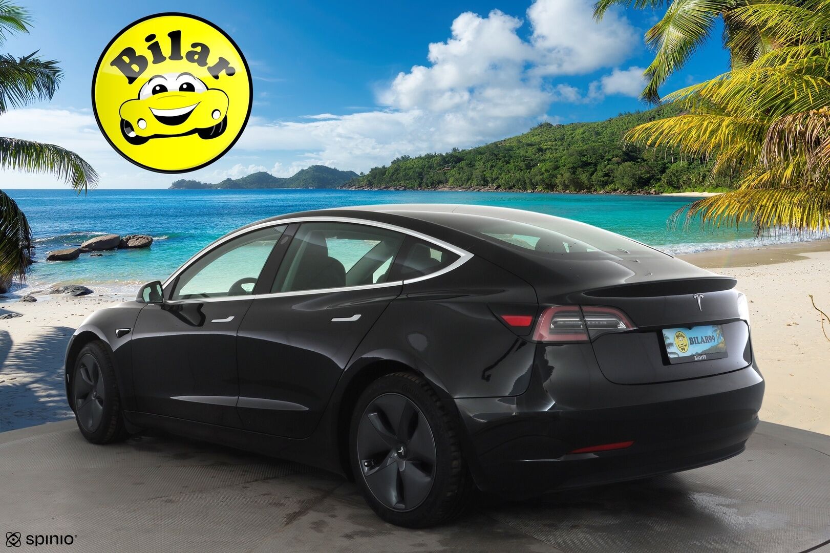 Tesla Model 3 2020 Standard Range Plus - | Lasikatto | ACC | LED | P.Kamera | Muistipenkki | Premium Speakers | Kaistavahti | Navi | Keyless | Kahdet renkaat |