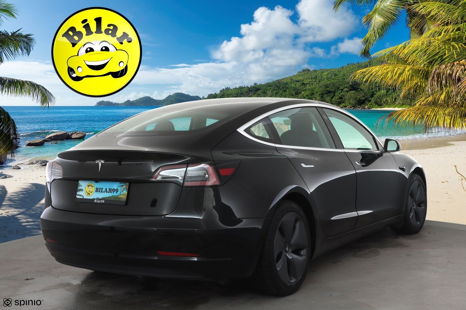 Tesla Model 3 2020 Standard Range Plus - | Lasikatto | ACC | LED | P.Kamera | Muistipenkki | Premium Speakers | Kaistavahti | Navi | Keyless | Kahdet renkaat |