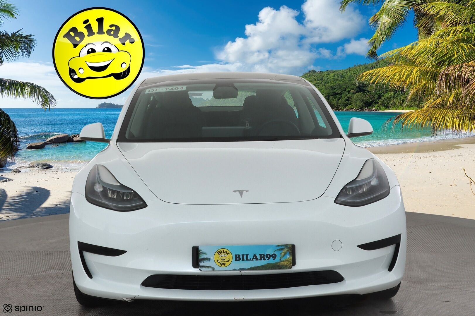 Tesla Model 3 2023 RWD - | ILP | ACC | Lasikatto | Matrix-LED | P.Kamera | Muistipenkki | Premium Speakers | Navi | Kaistavahti | Keyless |