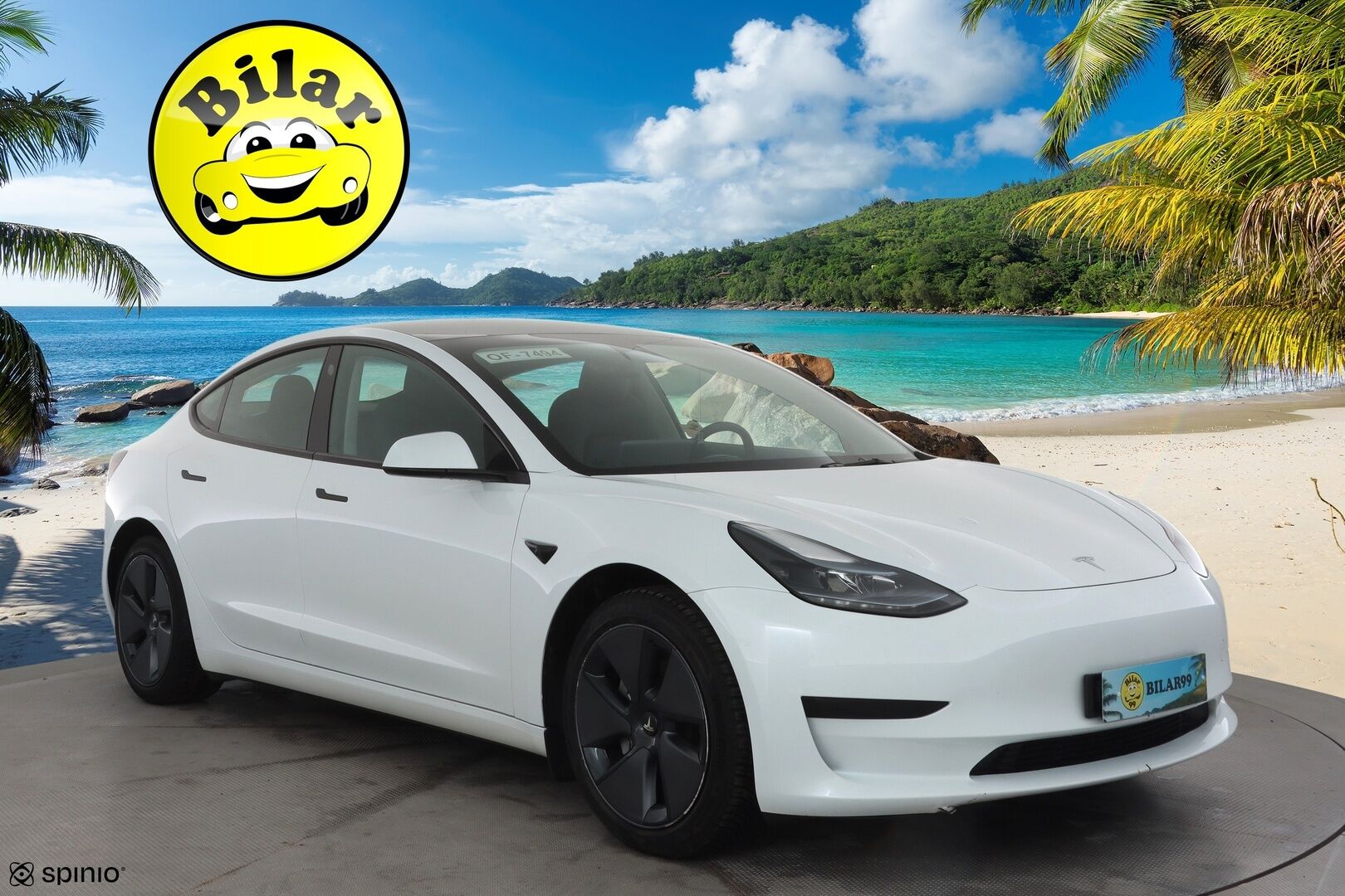 Tesla Model 3 2023 RWD - | ILP | ACC | Lasikatto | Matrix-LED | P.Kamera | Muistipenkki | Premium Speakers | Navi | Kaistavahti | Keyless |