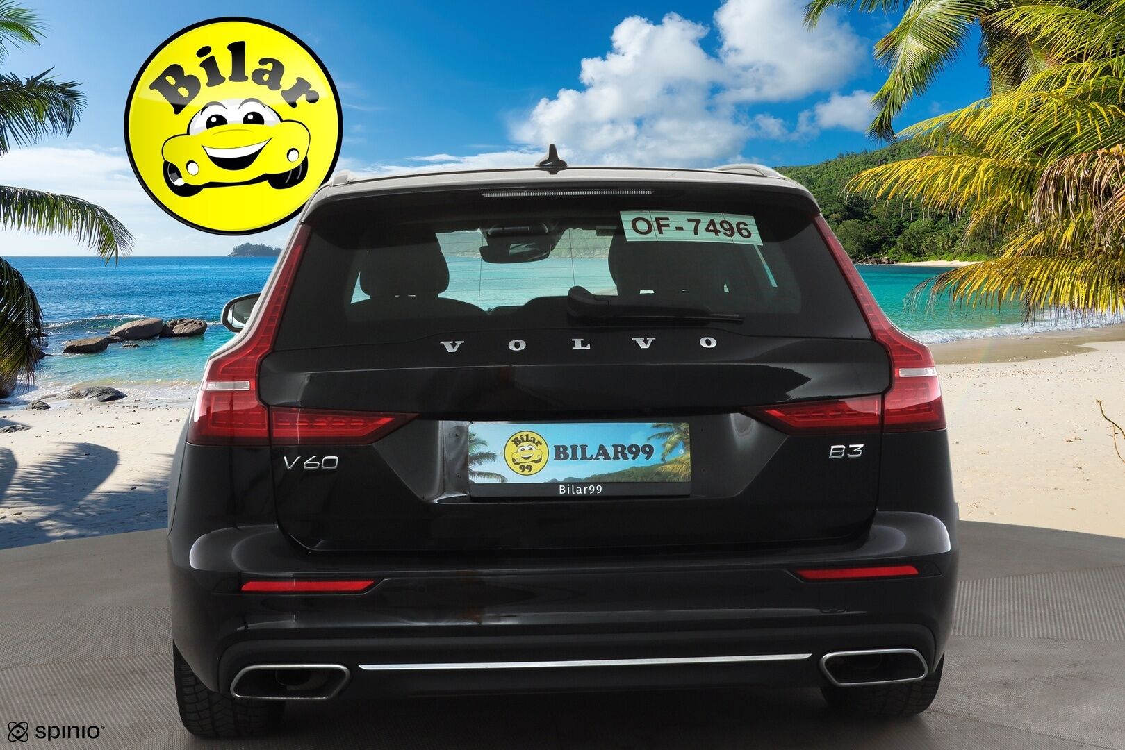 Volvo V60 2021 B3 MHEV Inscription aut - | ACC | Koukku | P.Kamera | Digimittaristo | Ratinlämmitys | LED | High Performance audio | Keyless | Apple&Android | Kahdet Renkaat |