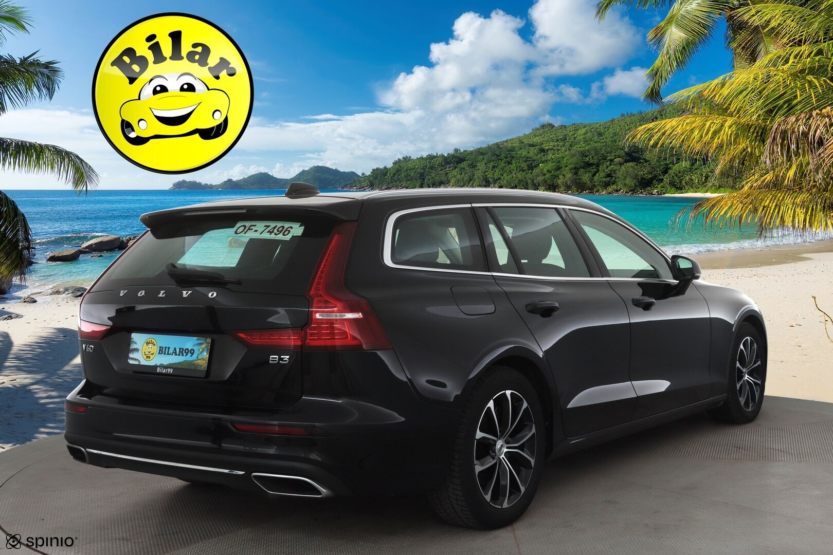 Volvo V60 2021 B3 MHEV Inscription aut - | ACC | Koukku | P.Kamera | Digimittaristo | Ratinlämmitys | LED | High Performance audio | Keyless | Apple&Android | Kahdet Renkaat |