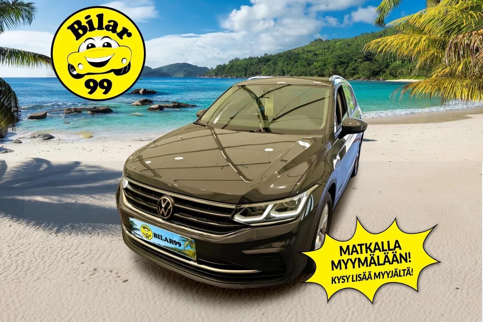 VOLKSWAGEN TIGUAN 2023 1.4TSI eHybrid 180kW DSG - | ACC | Koukku | 360° kamera | Digimittaristo | IQ.Light | Lane Assist | Apple & Android | Lämm. ratti | Sähk. takaluukku | Merkkihuollot |   